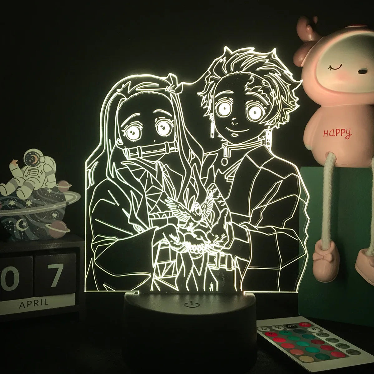 Kimetsu No Yaiba 3d LED Light Night