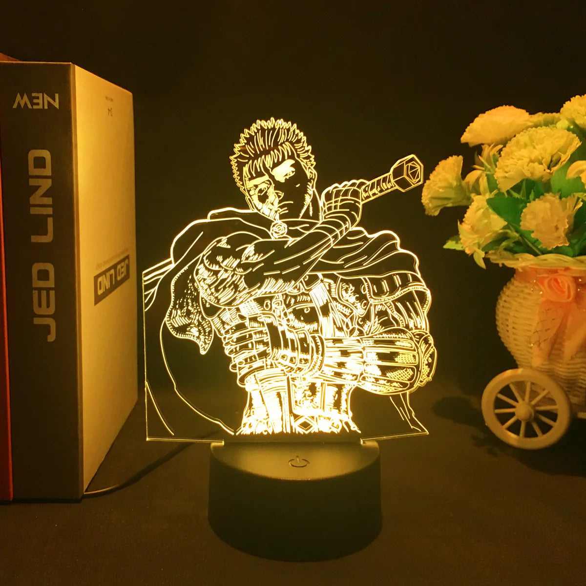 Berserk Anime 3d Led Night Light lamp