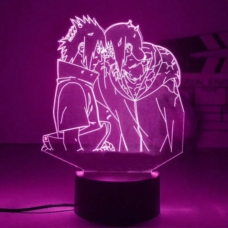 Naruto Characters 3D LED Lights