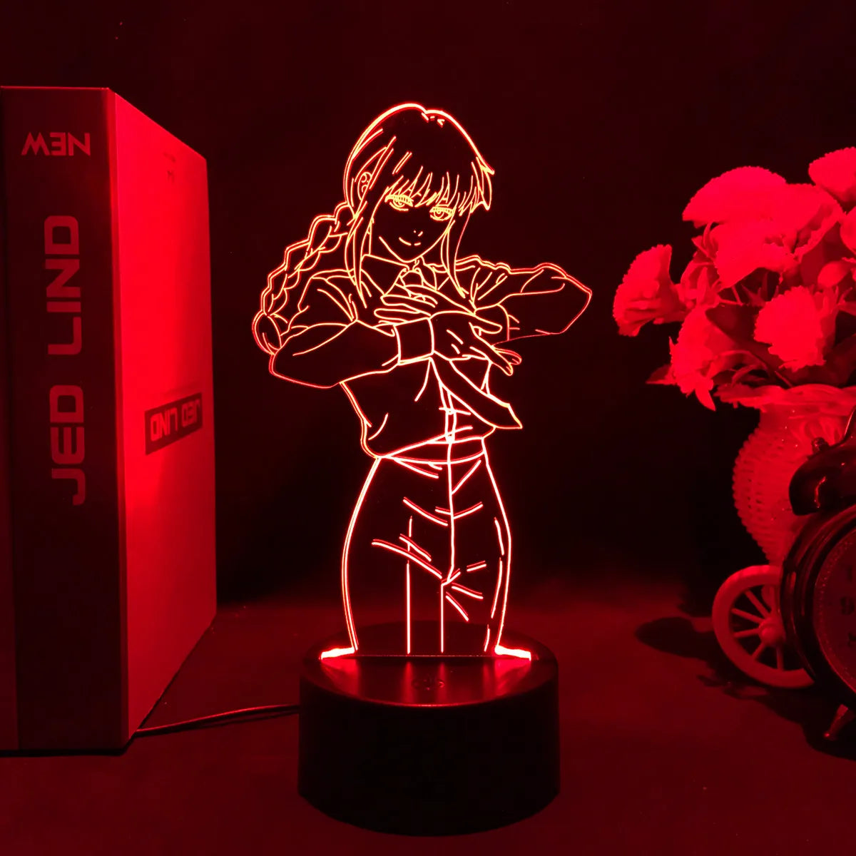 Chainsaw Man 3d Led Light Lamp