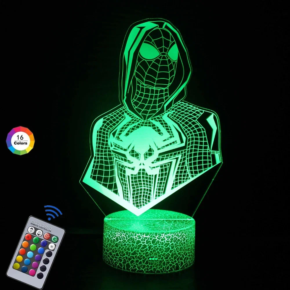 2024 Spiderman LED Night Lamp