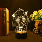 Spy X Family 3D Led Light Lamp