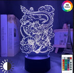 Dragon ball Z LED Night Light 3D Lamp