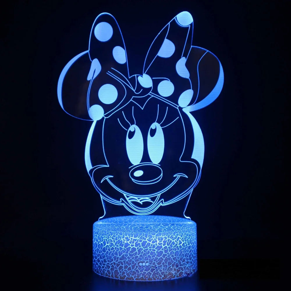 Mickey Mouse 3D Illusion Lamp