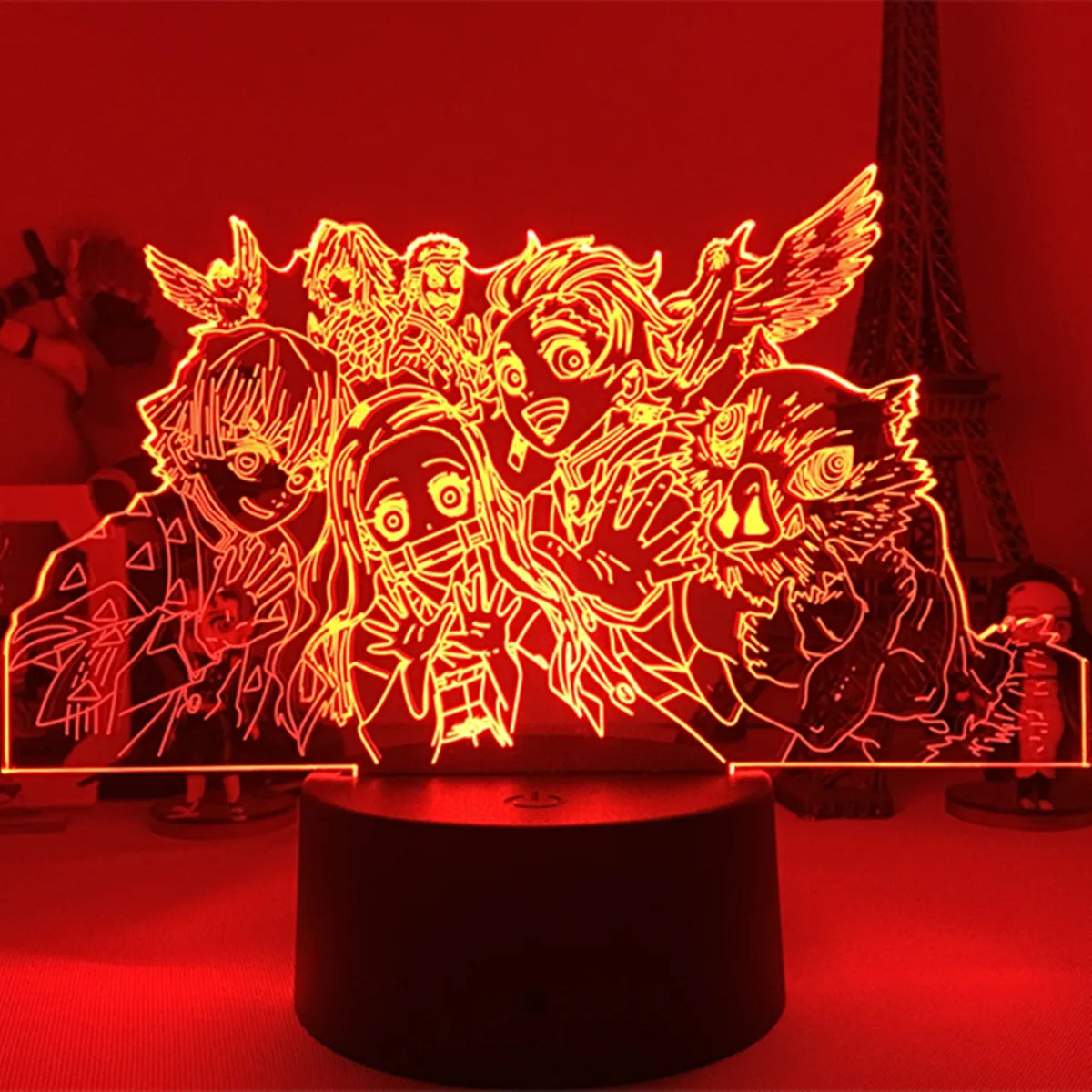Kimetsu No Yaiba 3d LED Light Night
