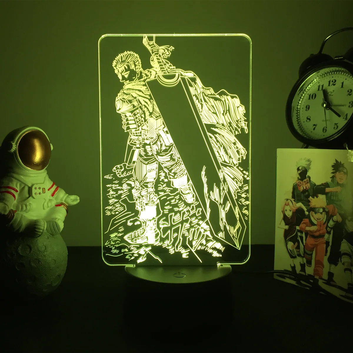 Berserk Anime 3d Led Night Light lamp