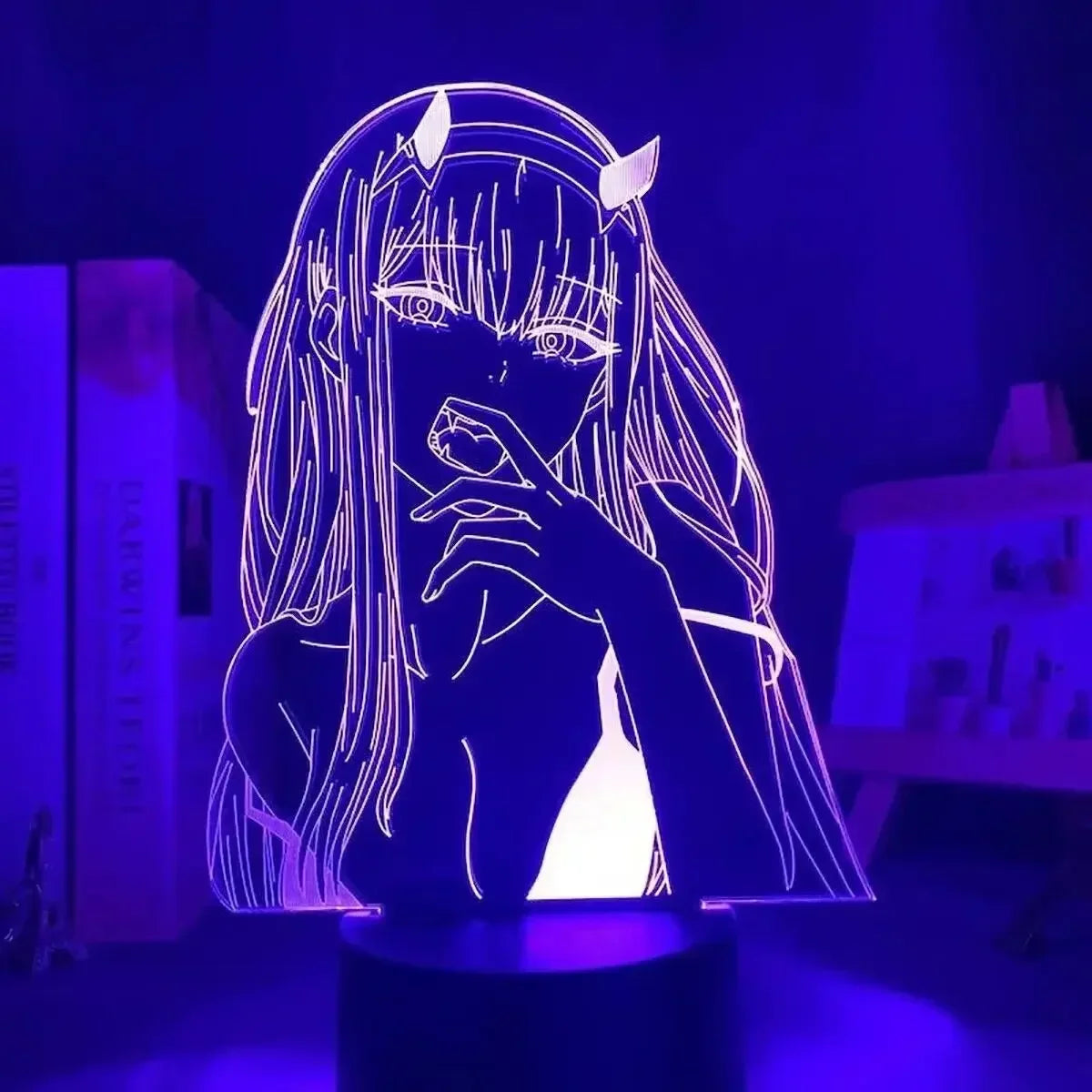 Anime Lamp Zero Two Figure