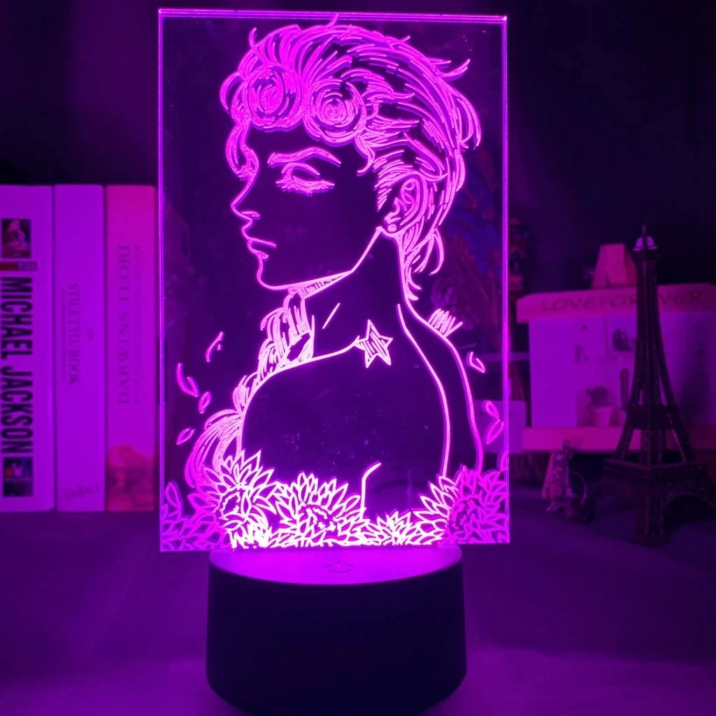 JoJo Bizarre Adventure 3d Night Light LED lamp