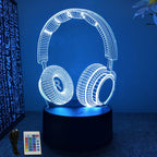 NEON GAMER 3D Lamp LED Night Light
