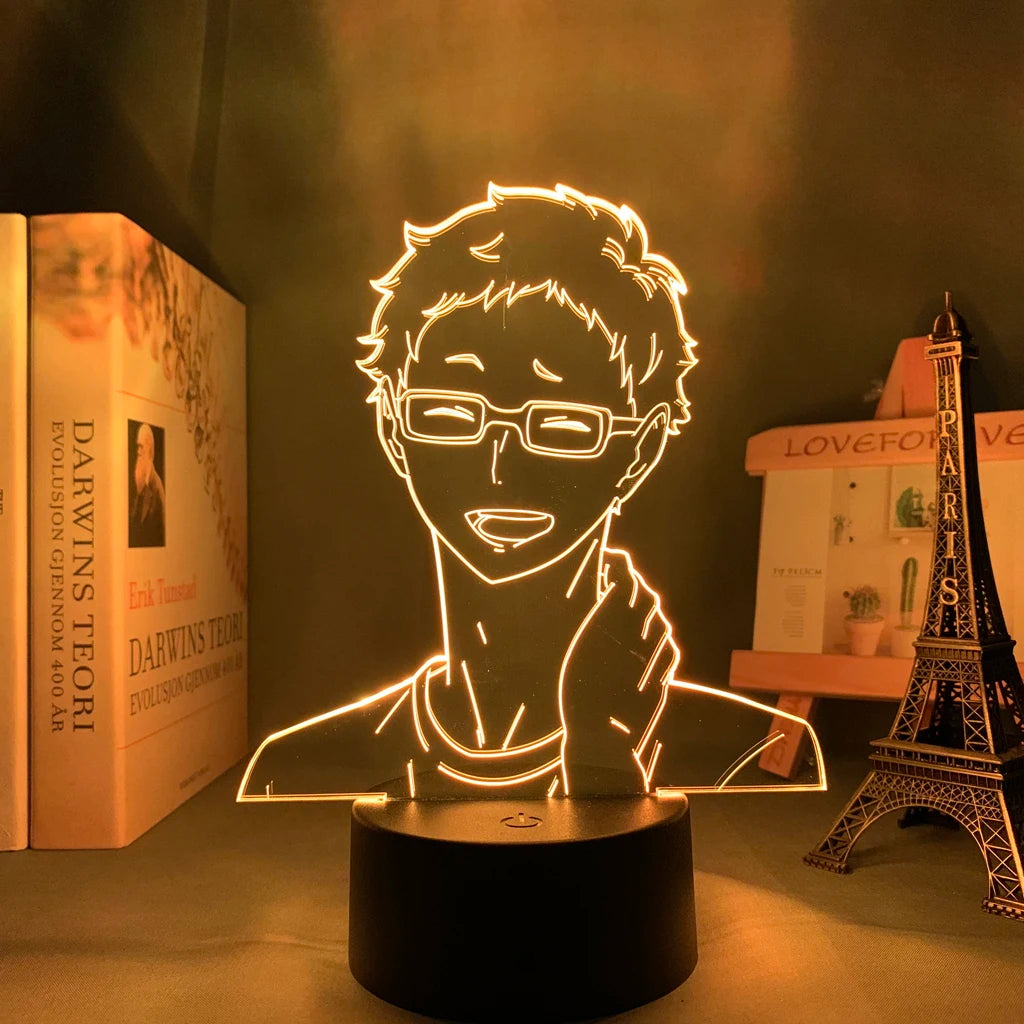 Haikyuu 3d LED Lamp