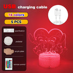 Stitch 3D Lamps Illusion LED Light