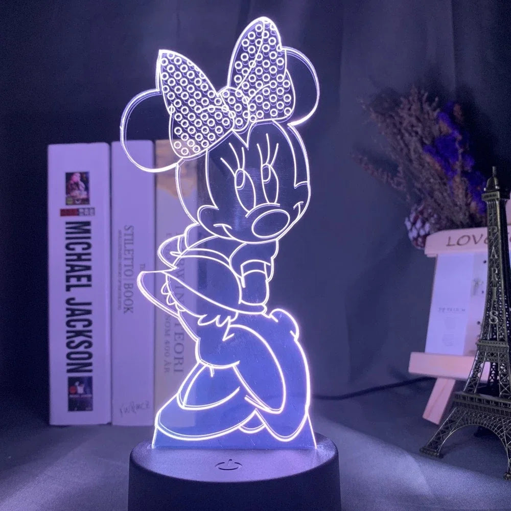 Mickey Mouse 3D Illusion Lamp