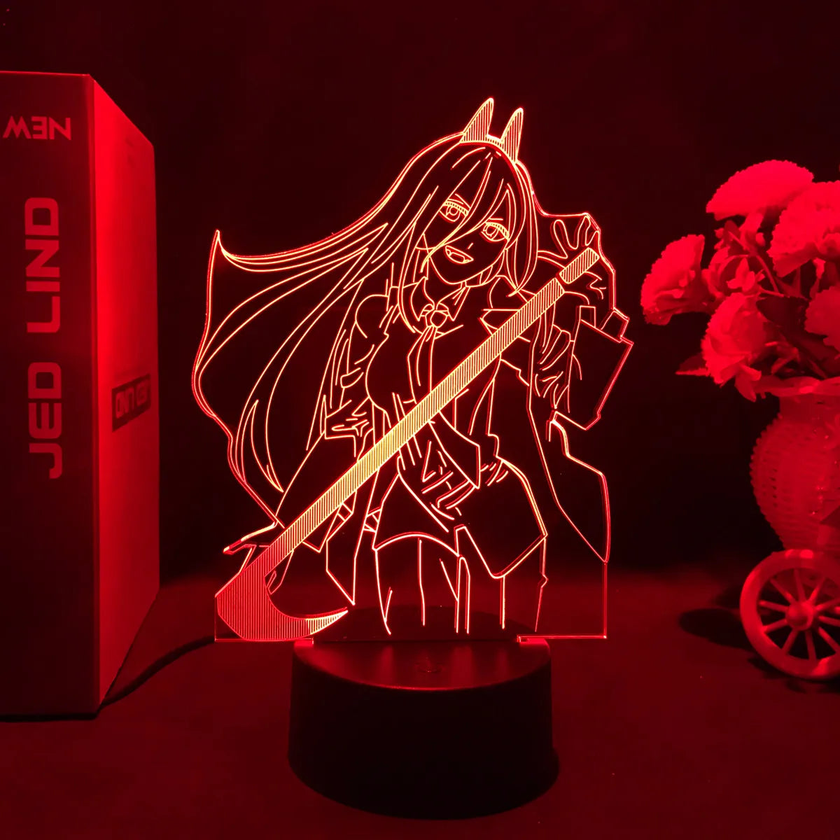 Chainsaw Man 3d Led Light Lamp