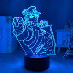 JoJo Bizarre Adventure 3d Night Light LED lamp