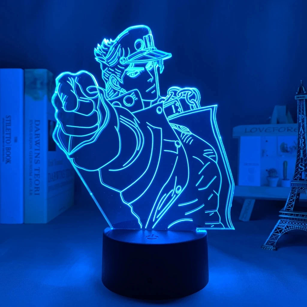 JoJo Bizarre Adventure 3d Night Light LED lamp