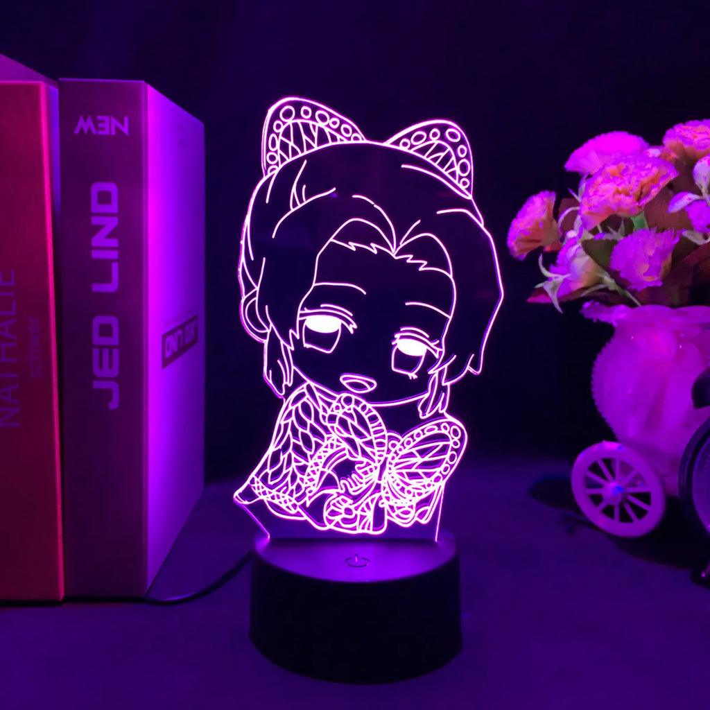 Kimetsu No Yaiba 3d LED Light Night