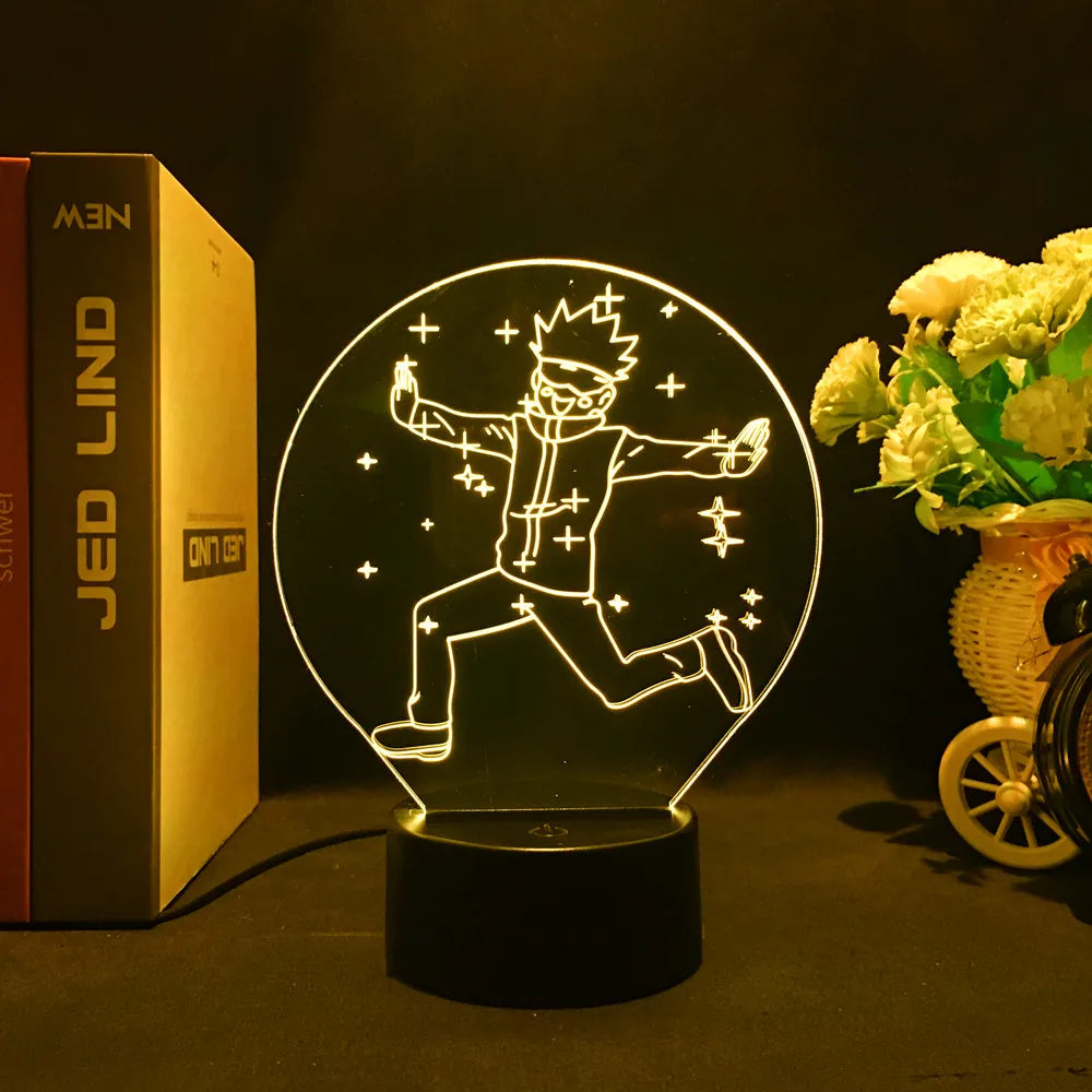 Jujutsu Kaisen 3D Led  Lamp Night Light