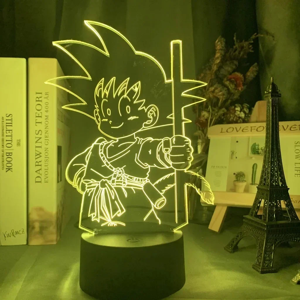 Dragon ball Z LED Night Light 3D Lamp