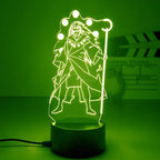 Naruto Characters 3D LED Lights