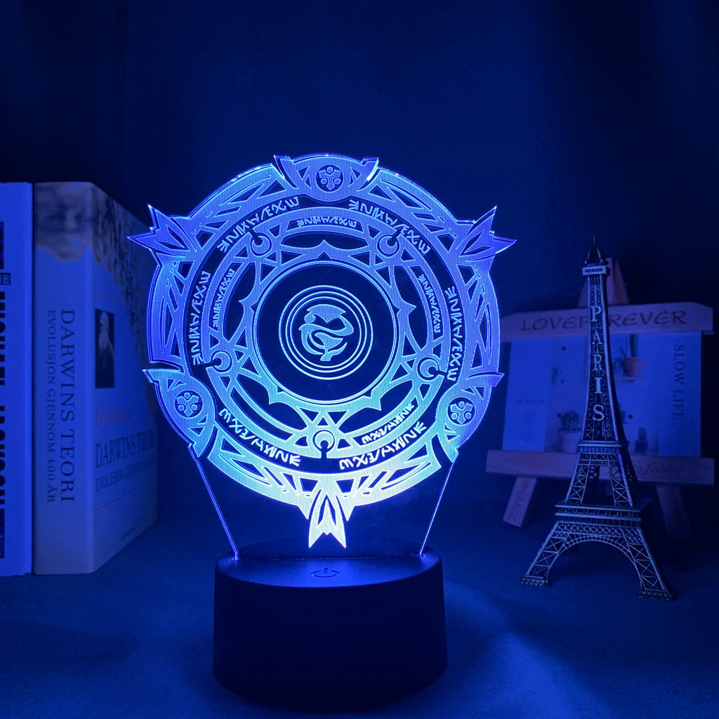 High School DxD 3D LED Lamp