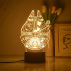 Avengers 3D LED Light Lamp Action