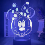 Mickey Mouse 3D Illusion Lamp
