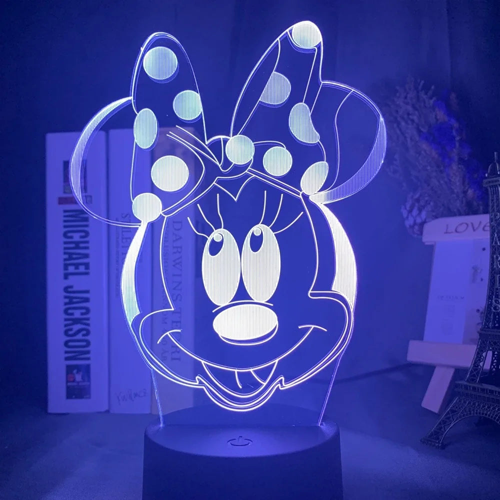 Mickey Mouse 3D Illusion Lamp