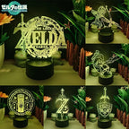 Game Zeldaes Night Lights 3D Led Lamp