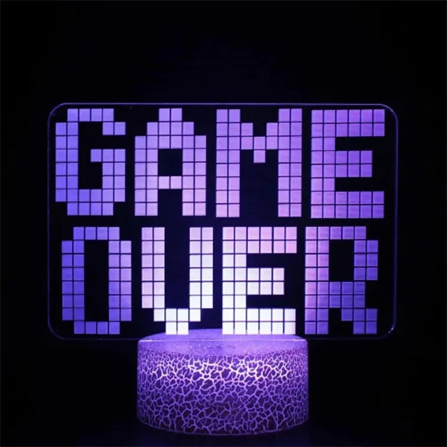 Gaming Setup RGB 3D LED Lamp