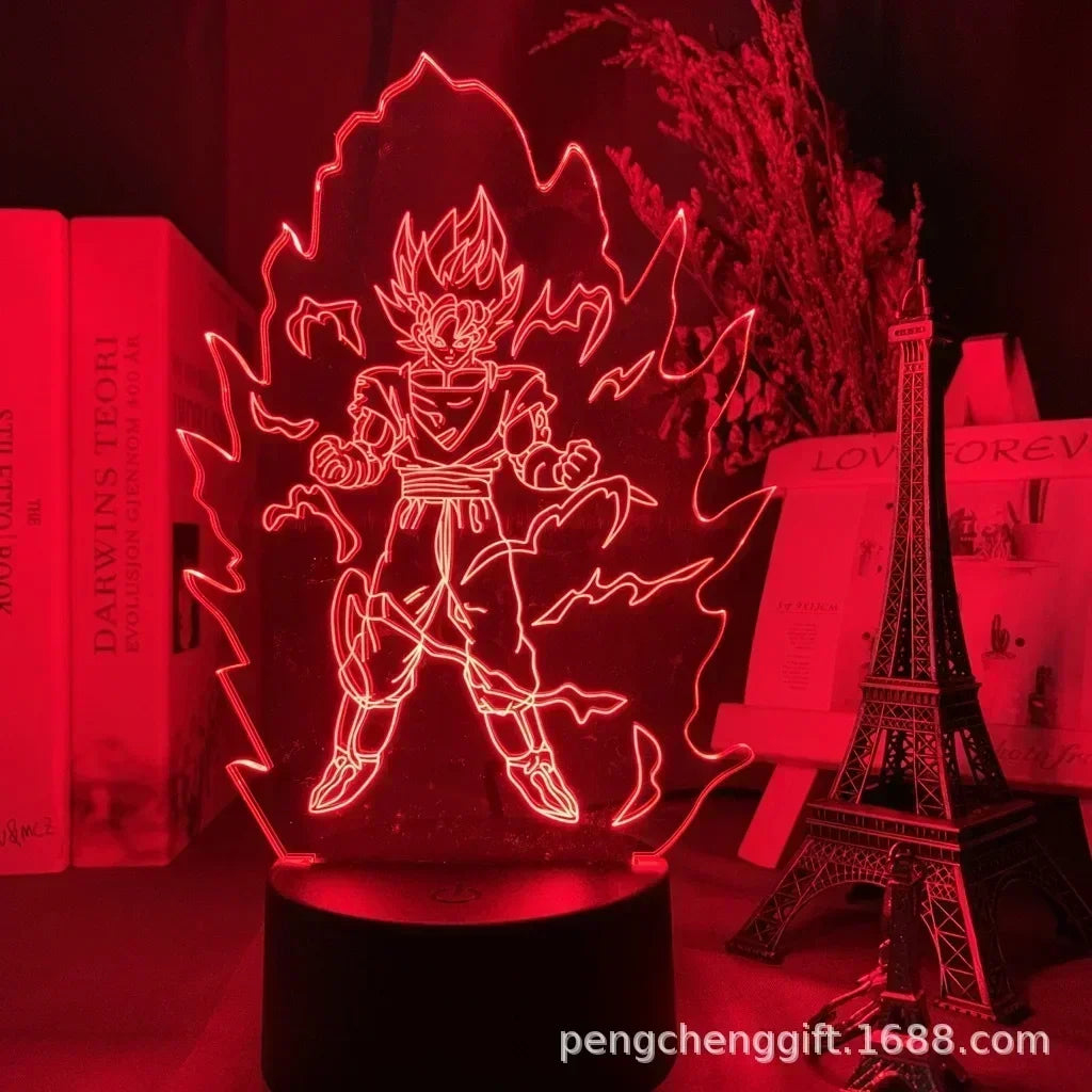 Dragon ball Z LED Night Light 3D Lamp