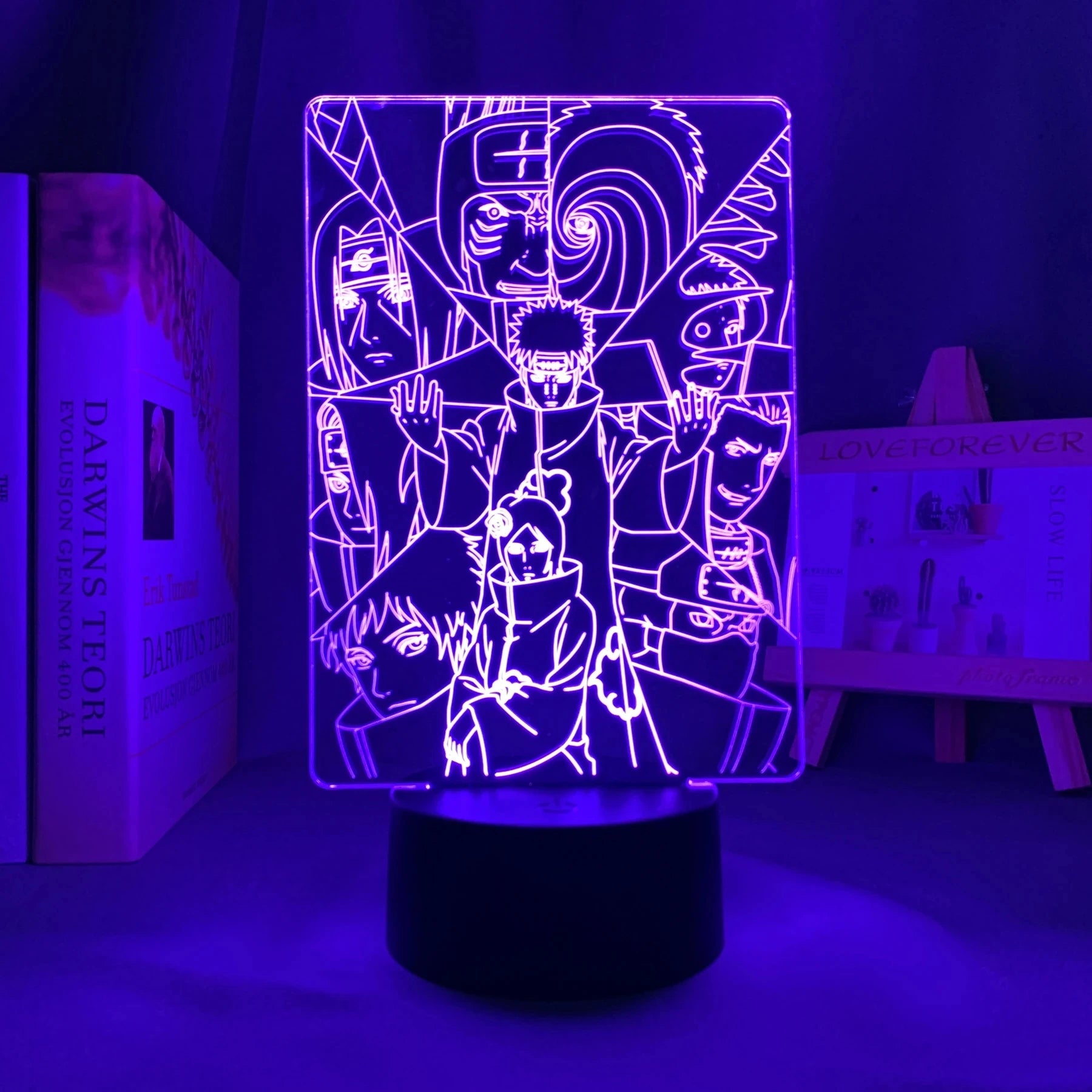 Naruto 3D Led light decoration