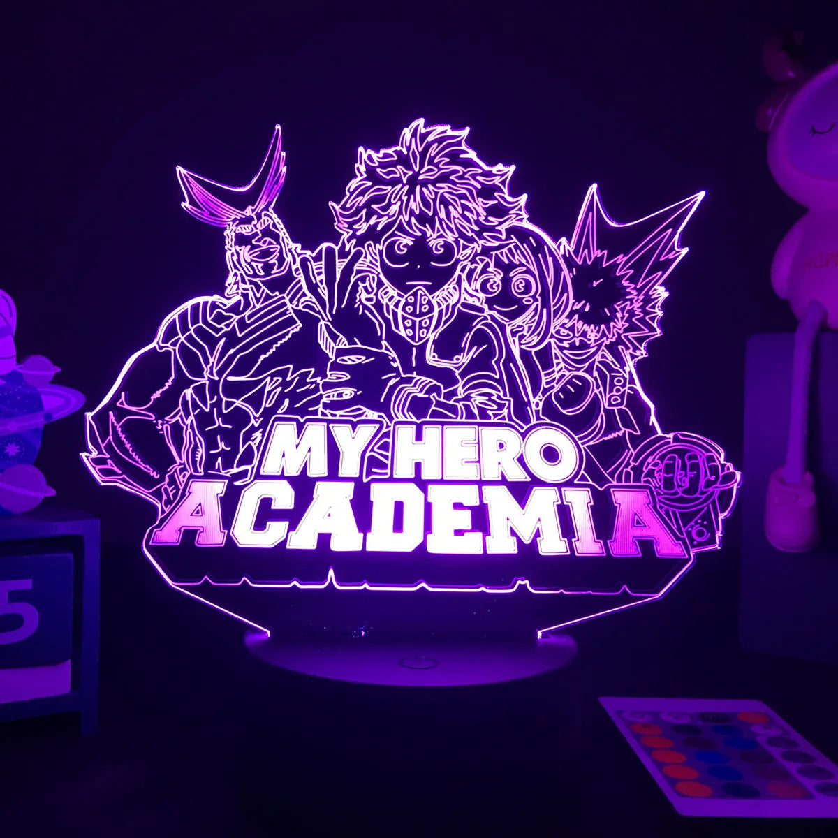 My Hero Academia Led 3D LED LIGHT