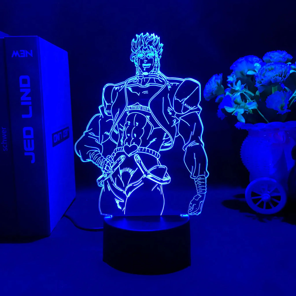JoJo Bizarre Adventure 3d Night Light LED lamp