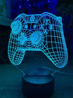 Gaming Setup RGB 3D LED Lamp