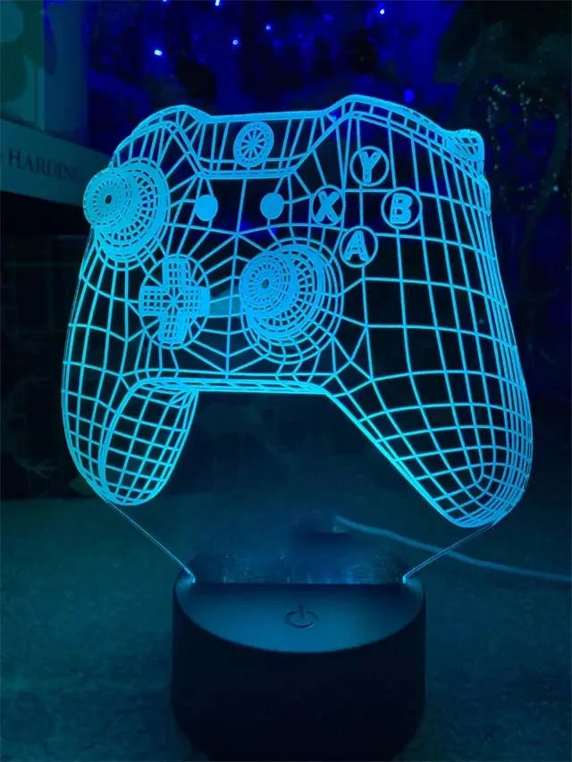 Gaming Setup RGB 3D LED Lamp