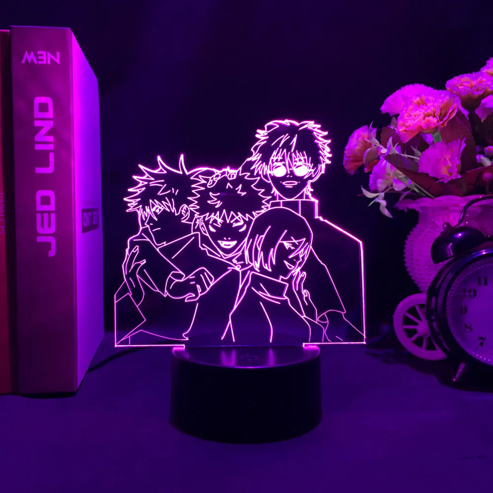 Jujutsu Kaisen Anime 3D Led Lamp
