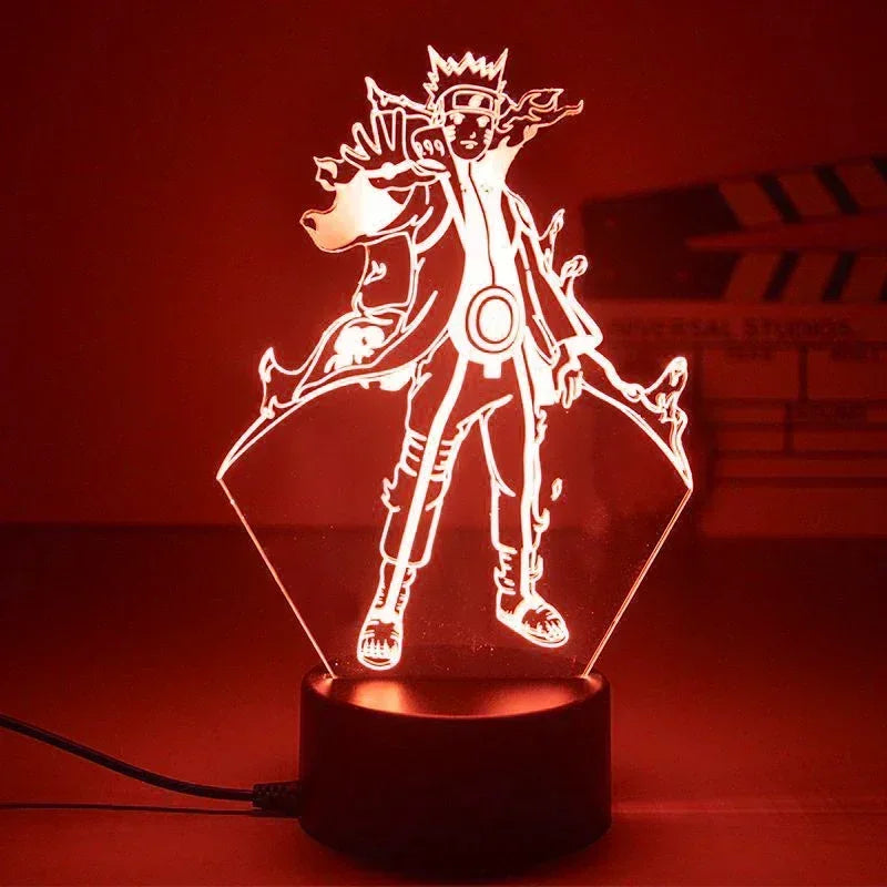Naruto Characters 3D LED Lights