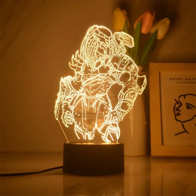 Avengers 3D LED Light Lamp Action