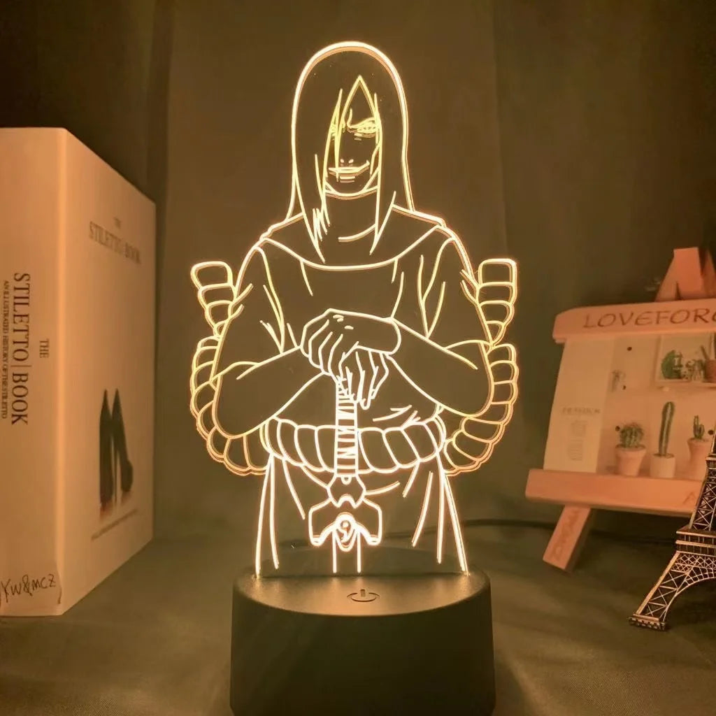 Naruto 3D Led light decoration