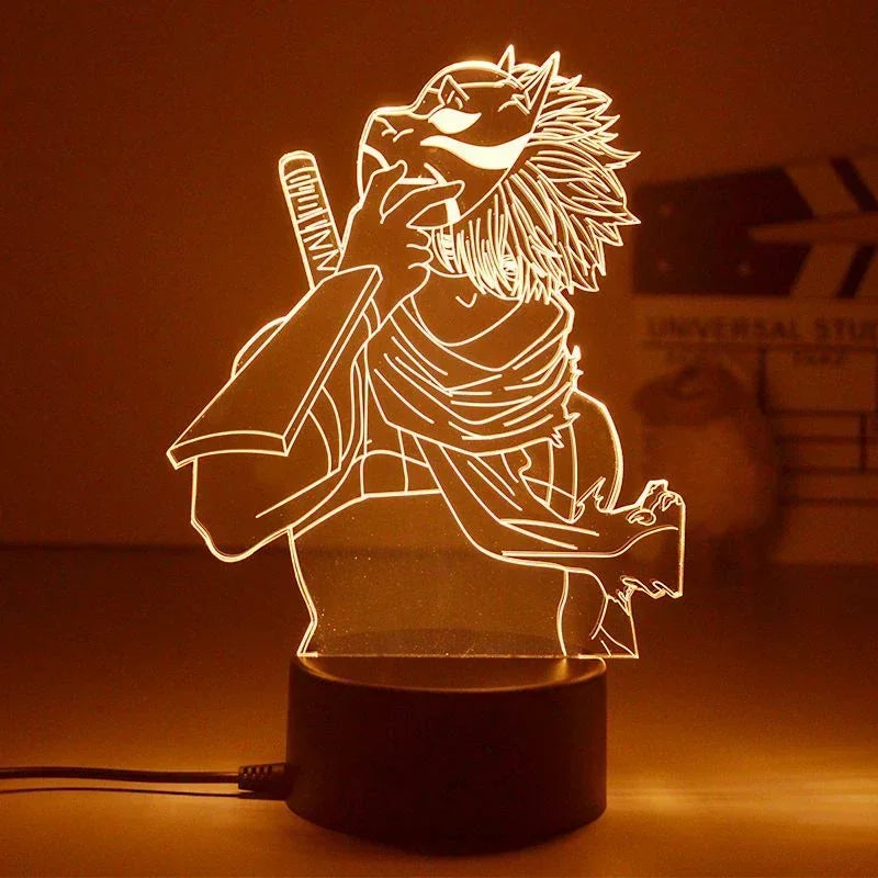 Naruto Characters 3D LED Lights