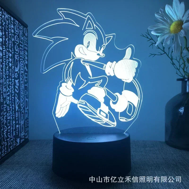 Sonic 3D Night Light LED