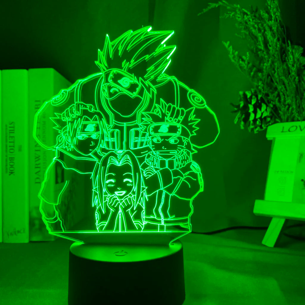 Naruto 3D Led light decoration