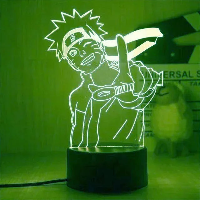 Naruto Characters 3D LED Lights