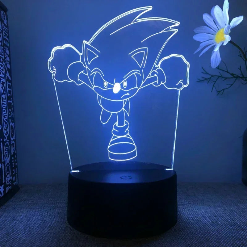 Sonic 3D Night Light LED