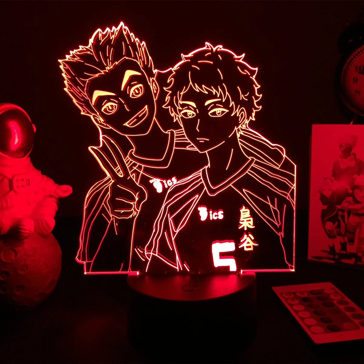 Haikyuu 3d LED Lamp