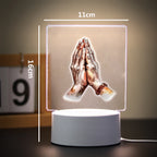 Religion 3D Night Light For Home Room Decoration