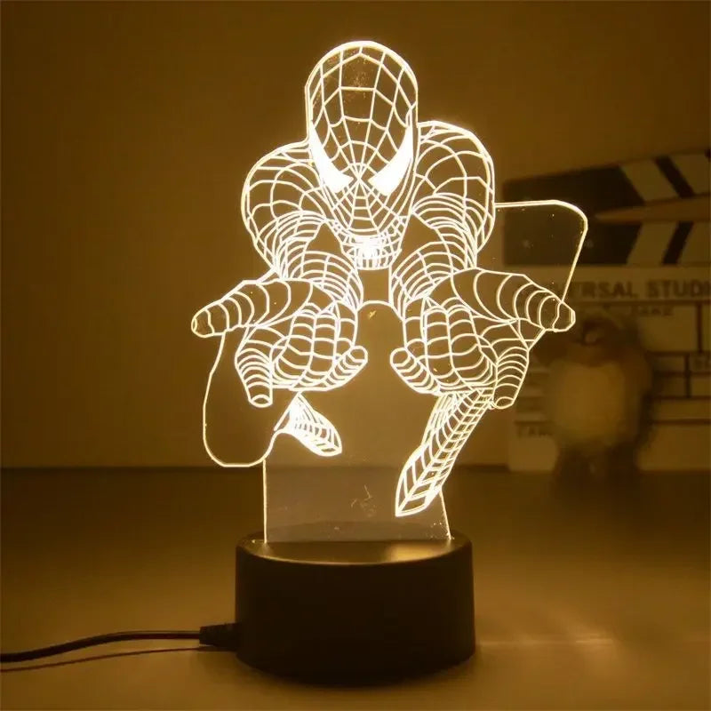 Avengers 3D LED Light Lamp Action