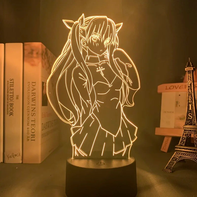 Fate Stay Night 3d LED Light