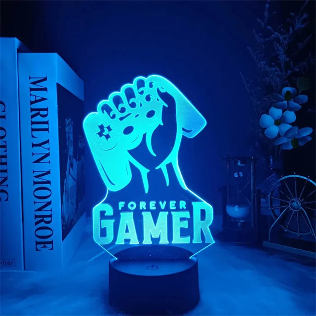 Gaming Setup RGB 3D LED Lamp