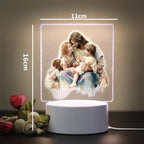 Religion 3D Night Light For Home Room Decoration